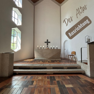 Der Altar - Ausrichtung