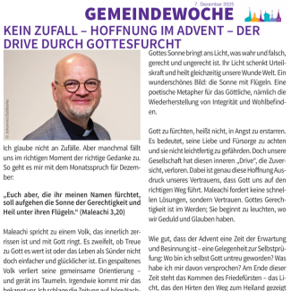 Gemeindewoche - Cover neues CD