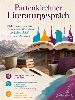 Literaturgespräch am 21. Juni 2026