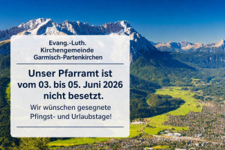 Pfingstferien 2026 Pfarramt
