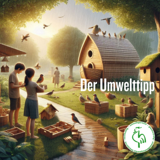 Umwelttipp - Noah und die Vogelhäuser